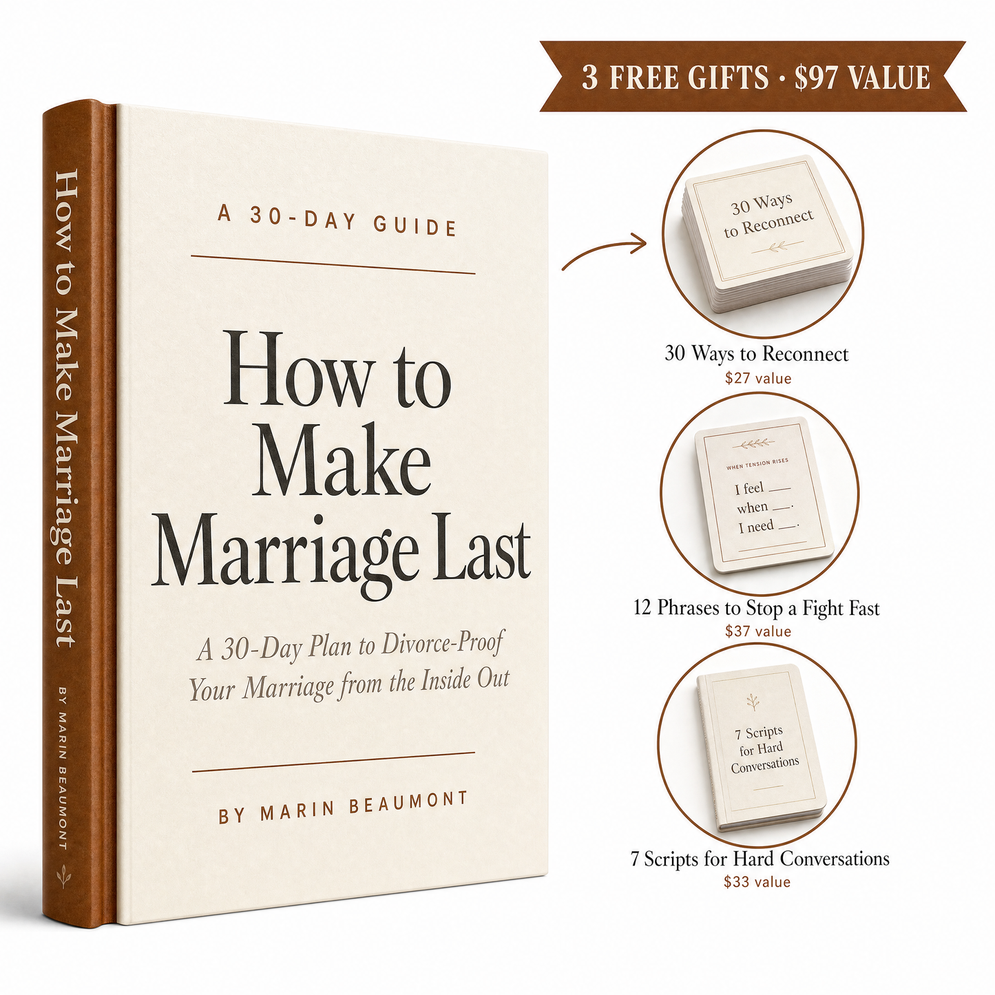 How to Make Marriage Last - Includes 125 pages